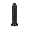 Black Uncut 10-inch Dildo