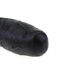 Black Uncut 10-inch Dildo