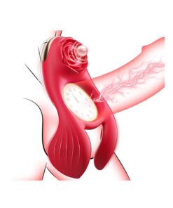 10 Speeds Vibrating Penis Ring with Balls Massager