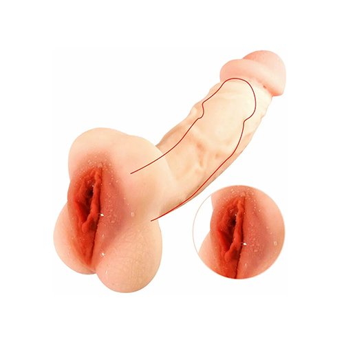 2n1 Realistic Pussy Stroker & Penis Sleeve