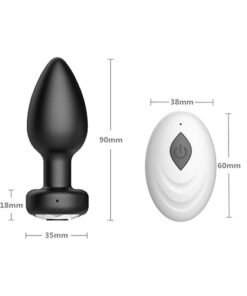 Remote Control Small Butt Plug