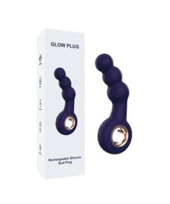 Beaded Butt Plug Vibrator