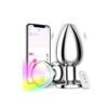 LED Light Up Metal Butt Plug - Small Size
