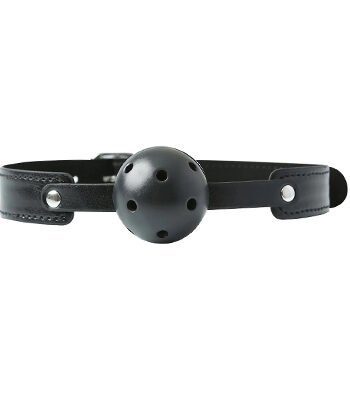 black gag ball