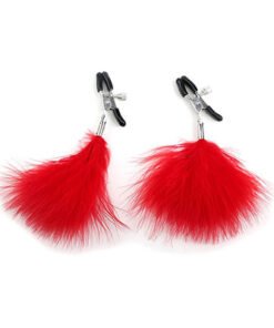 red feather nipple clamps