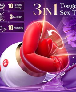 Sucking Mouth & Vibrating Rotating Tongue