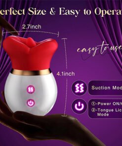 Sucking Mouth & Vibrating Rotating Tongue