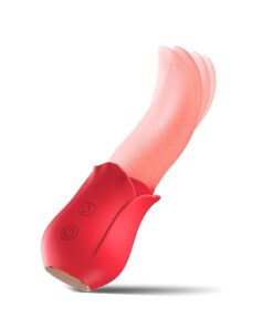 Rose Licking Tongue - 10 Speeds Realistic Licking Tongue