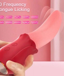 Rose Licking Tongue - 10 Speeds Realistic Licking Tongue