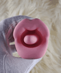 Alternative view of French Kiss - Sucking Mouth & Vibrating Rotating Tongue - Rechargeable