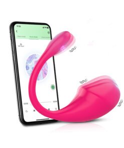 Pink Vibrating Egg App Control Vibrator