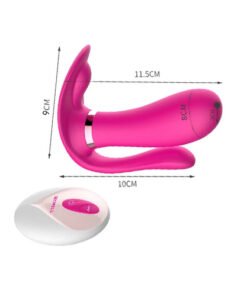 Remote Control 3 Point Stimulation Wearable Vibrator