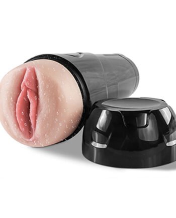 Dot Vibrating Vagina Masturbator - 10 Speed, Rechargeable, Fleshlight Case