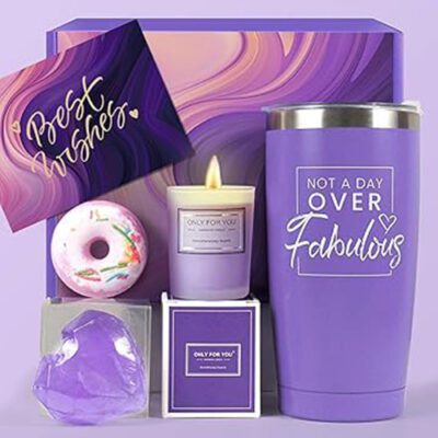 Purple Tumbler Gift Set