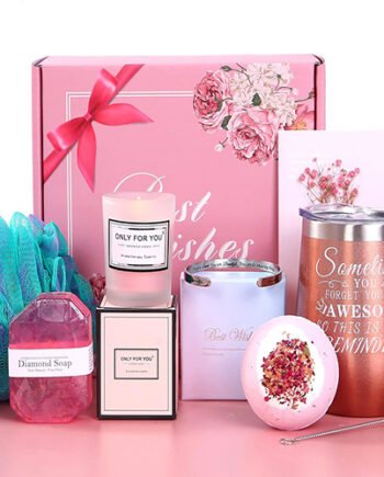 Rose Gold Tumbler Set