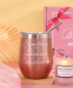 Rose Gold Tumbler Set
