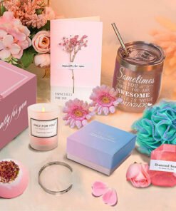 Rose Gold Tumbler Set