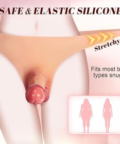 High Quality Material: The Strap-On Dildo is made of medical-grade silicone, which is soft, safe, skin-friendly, and non-irritating. The highly simulated silicone material provides a realistic touch, offering a more natural experience Comfortable Fit: Triangle briefs are designed to perfectly fit the body's curves, providing ultimate comfort. Unlike traditional boxer briefs, these triangle leather panties offer more space to better accommodate different body shapes, ensuring they stay in place even during prolonged use Hollow Design: The dildo features a hollow design, making it lightweight and versatile. This design is especially suitable for gay individuals, allowing for various uses in both daily life and special moments. Suitable for penis Easy to Clean: The adult toy's waterproof design makes cleaning a breeze. Simply use warm water and neutral detergent. The silicone material resists bacterial growth, maintaining hygiene and extending the product's lifespan Multifunctional Use: This sex toy is perfect for couples looking to enhance intimacy and fun. They are also great for personal use, fulfilling the need for self-exploration and enhanced pleasure. Ideal for specific occasions such as par