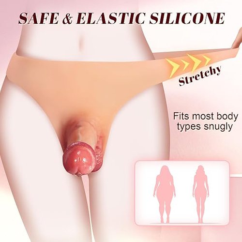 High Quality Material: The Strap-On Dildo is made of medical-grade silicone, which is soft, safe, skin-friendly, and non-irritating. The highly simulated silicone material provides a realistic touch, offering a more natural experience Comfortable Fit: Triangle briefs are designed to perfectly fit the body's curves, providing ultimate comfort. Unlike traditional boxer briefs, these triangle leather panties offer more space to better accommodate different body shapes, ensuring they stay in place even during prolonged use Hollow Design: The dildo features a hollow design, making it lightweight and versatile. This design is especially suitable for gay individuals, allowing for various uses in both daily life and special moments. Suitable for penis Easy to Clean: The adult toy's waterproof design makes cleaning a breeze. Simply use warm water and neutral detergent. The silicone material resists bacterial growth, maintaining hygiene and extending the product's lifespan Multifunctional Use: This sex toy is perfect for couples looking to enhance intimacy and fun. They are also great for personal use, fulfilling the need for self-exploration and enhanced pleasure. Ideal for specific occasions such as par