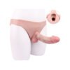Premium Men 8 inch Hollow Silicone Strap On Jockey
