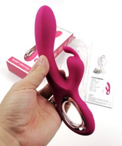 G-Spot Dual Motor Rabbit Vibrator. Adult Toy Rabbit Vibrator